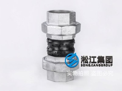 Threaded Union Twin Sphere Rubber Joint DN80- Central air conditioning fan coil unit